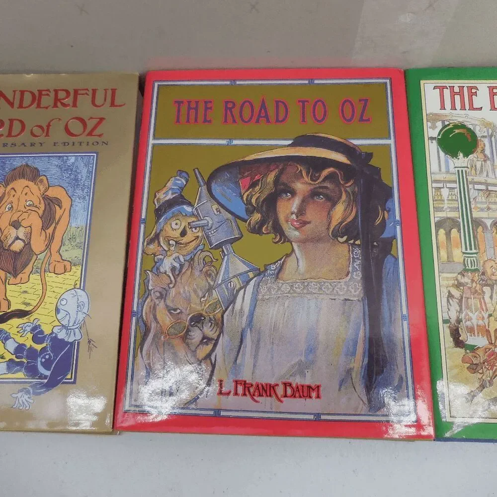 The Wonderful Wizard of Oz, Emerald‎ City, Road To Oz Book Lot Books of Wonder
